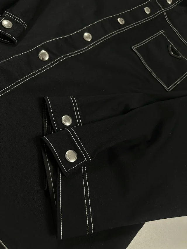 꼬부기 / 프라다 스트레치 코튼 남성 셔츠