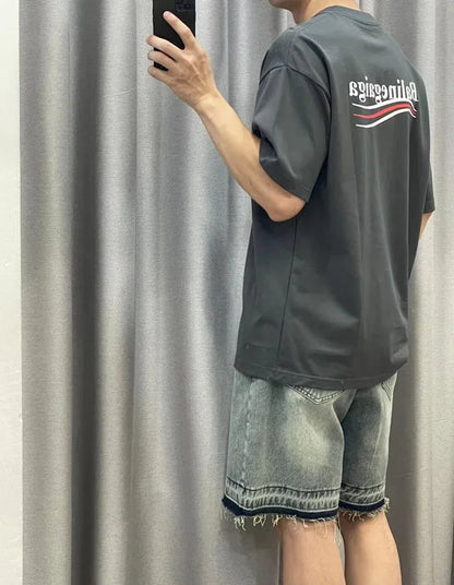 꼬부기 / 발렌시아가 남성 반팔 티셔츠