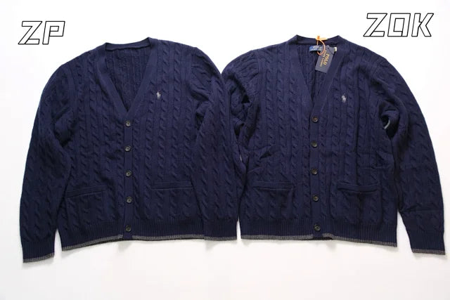 ZOK / 폴로 니트 카디건