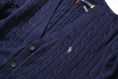 ZOK / 폴로 니트 카디건