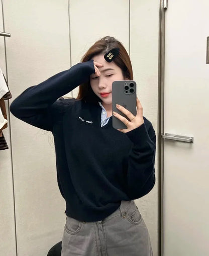 ZOK / 미우미우 폴로 스웨터