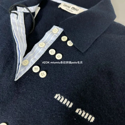 ZOK / 미우미우 폴로 스웨터