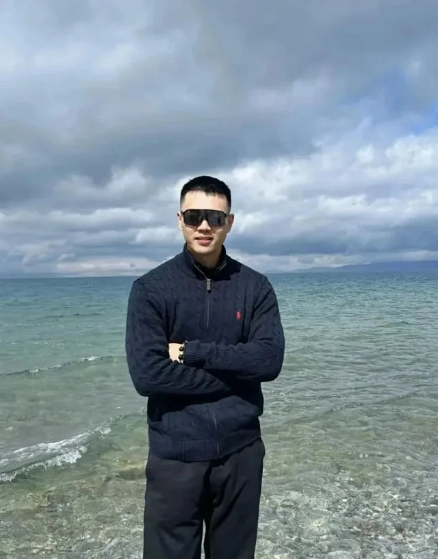 ZOK / 폴로 니트 스웨터