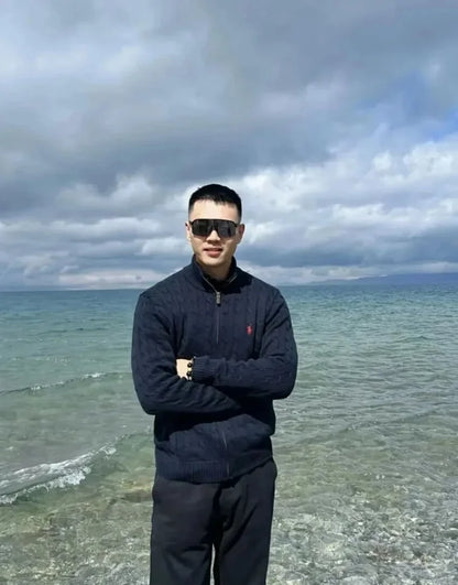 ZOK / 폴로 니트 스웨터