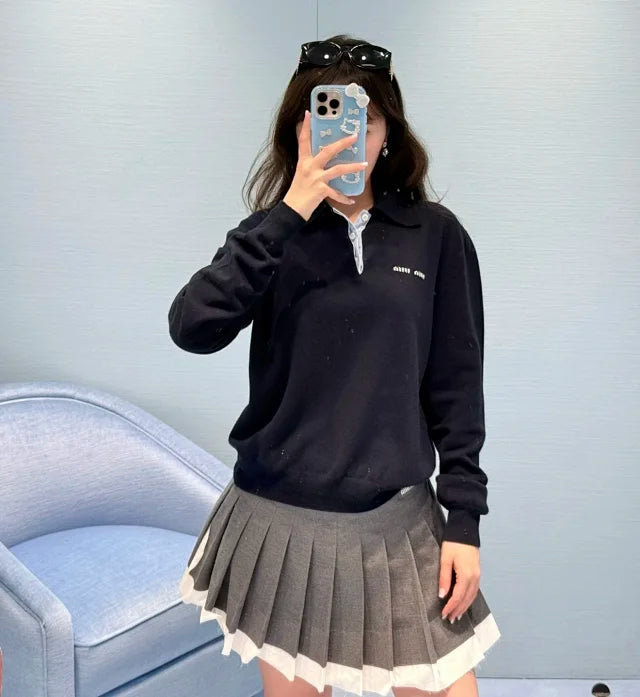 ZOK / 미우미우 폴로 스웨터