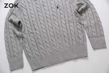 ZOK / 폴로 니트 스웨터