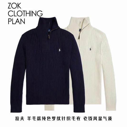 ZOK / 폴로 니트 스웨터