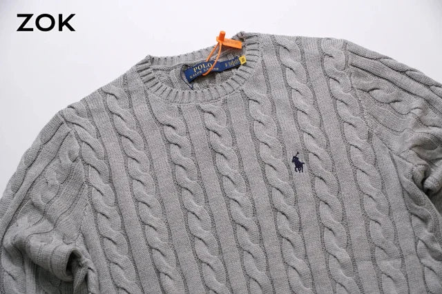 ZOK / 폴로 니트 스웨터