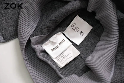 ZOK / 미우미우 니트 스웨터