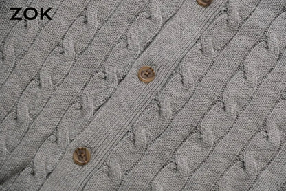 ZOK / 폴로 니트 스웨터