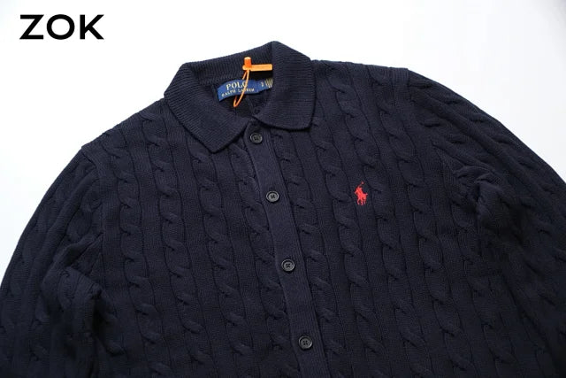 ZOK / 폴로 니트 스웨터