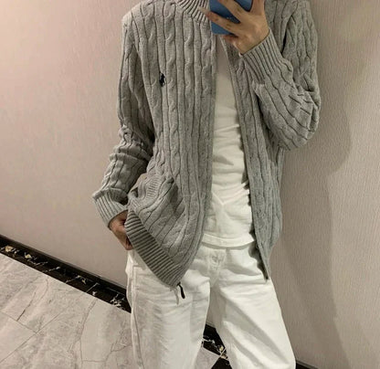 ZOK / 폴로 니트 스웨터