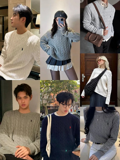 ZOK / 폴로 니트 스웨터