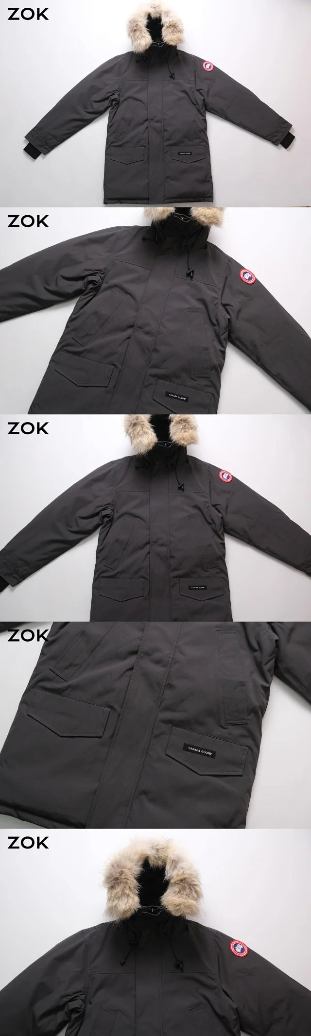 zok/캐나다구스 남성 파이크 다운 자켓