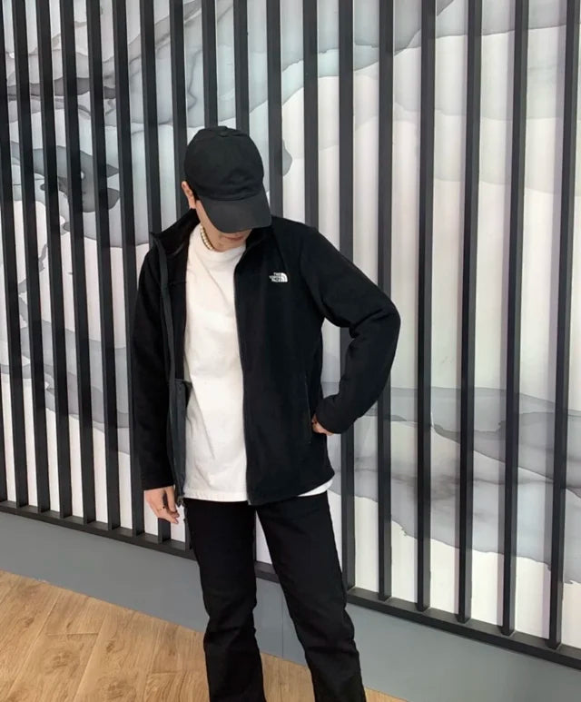 zok/ 노스페이스 남성 여성 칼라 기모 자켓 돌격복