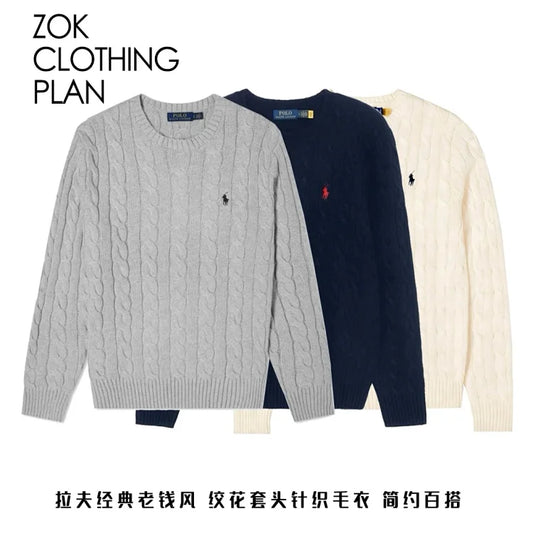 ZOK / 폴로 니트 스웨터