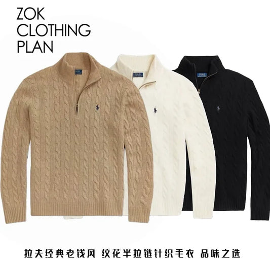 ZOK / 폴로 니트 스웨터