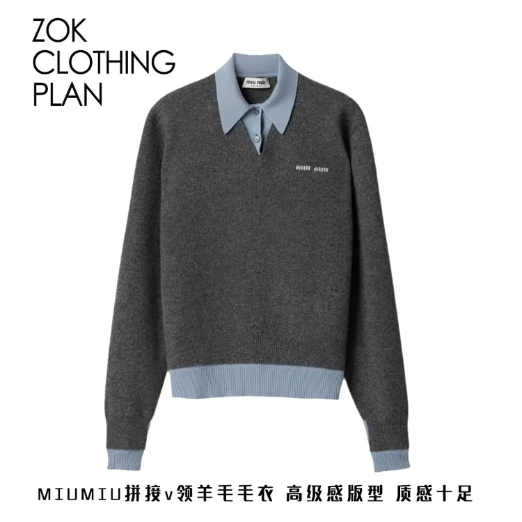 ZOK / 미우미우 니트 스웨터