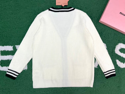 R공장 셀러/미우미우 학원풍 니트 가디건