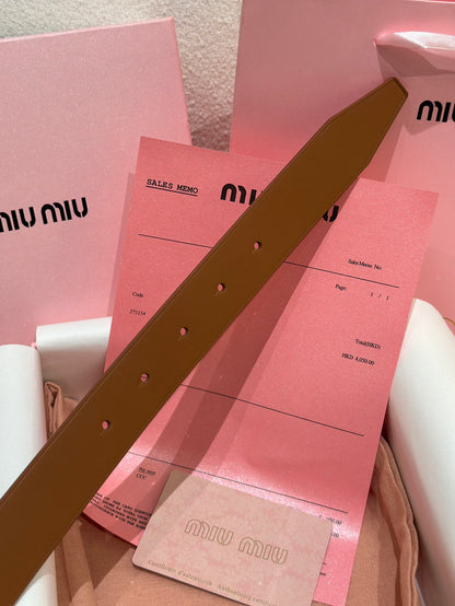 여자 미우미우 벨트