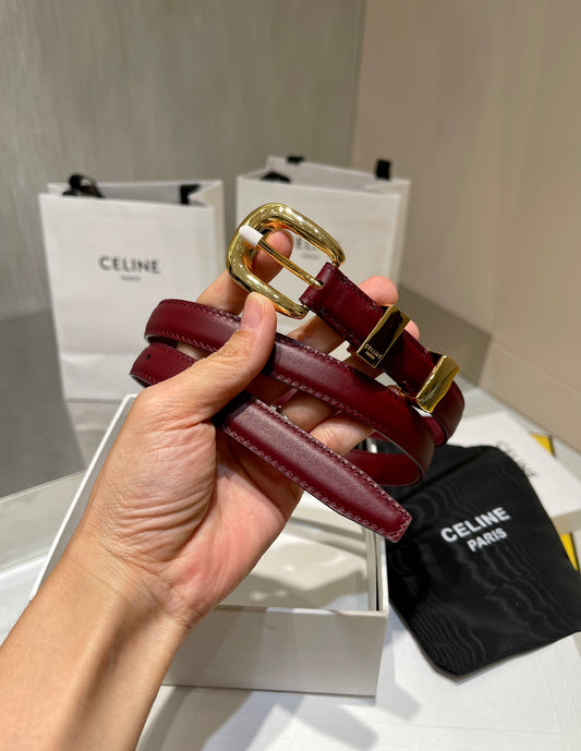 여자 셀린느 벨트