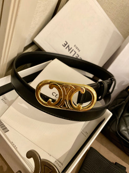 여자 셀린느 벨트