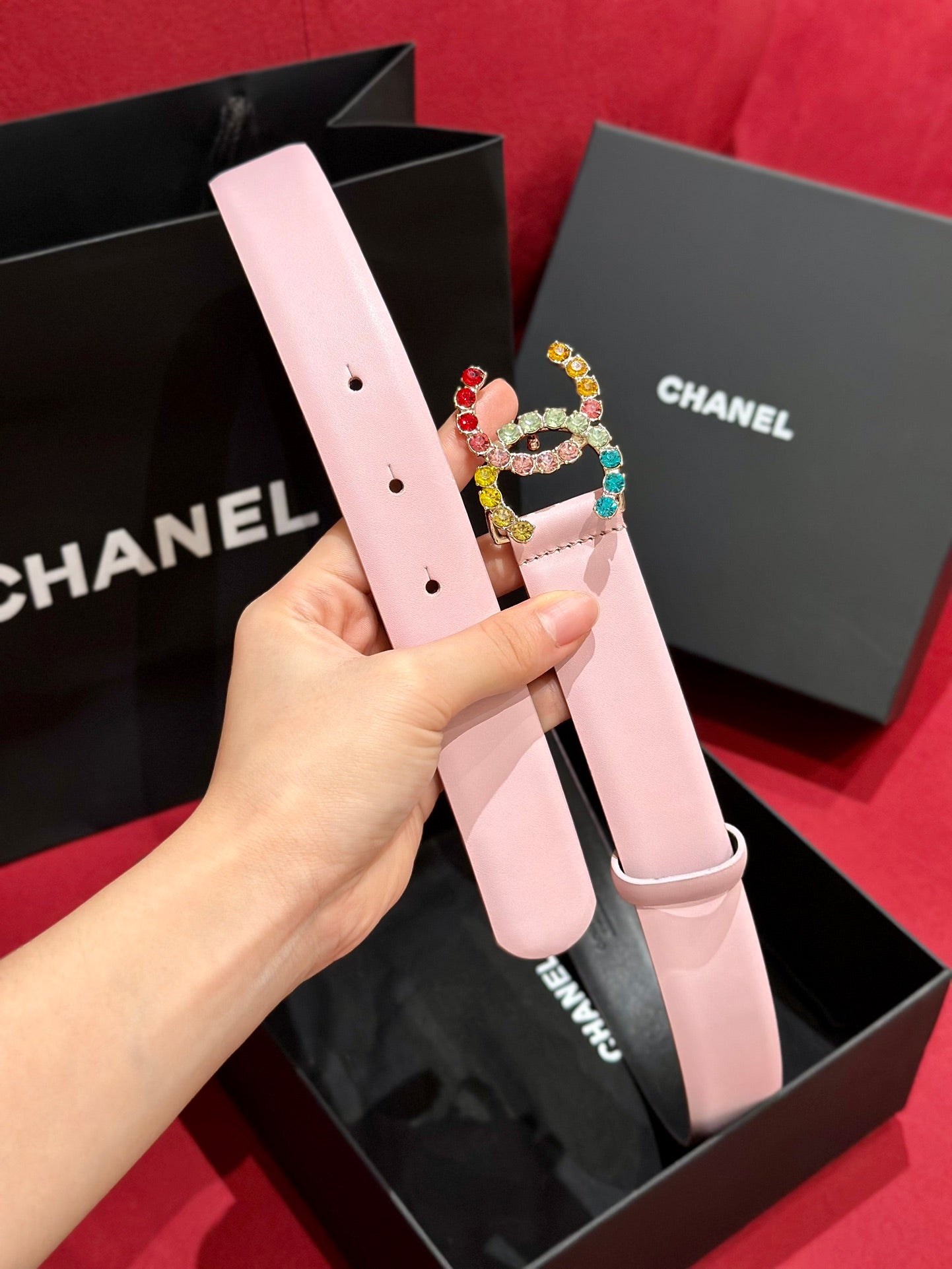 여자 샤넬 벨트