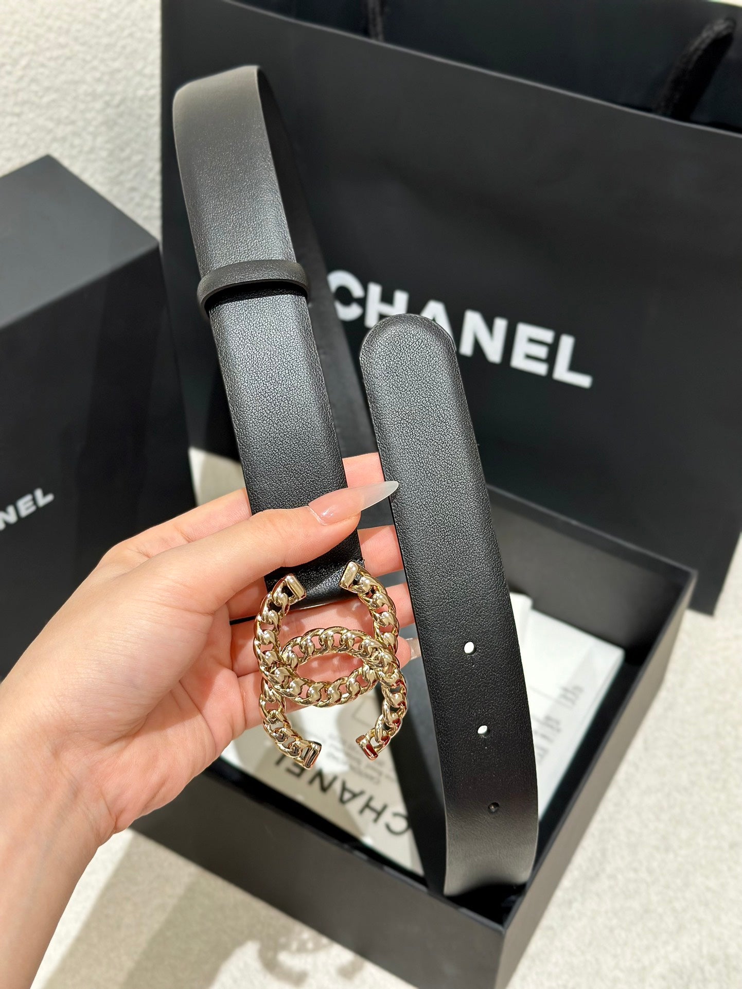 여자 샤넬 벨트