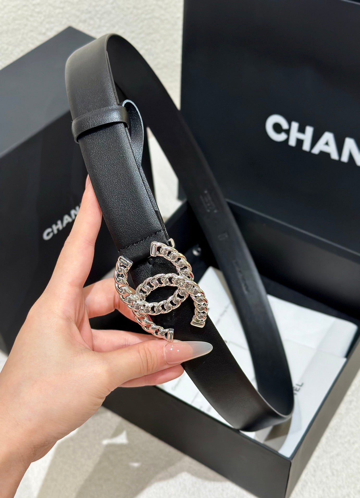 여자 샤넬 벨트