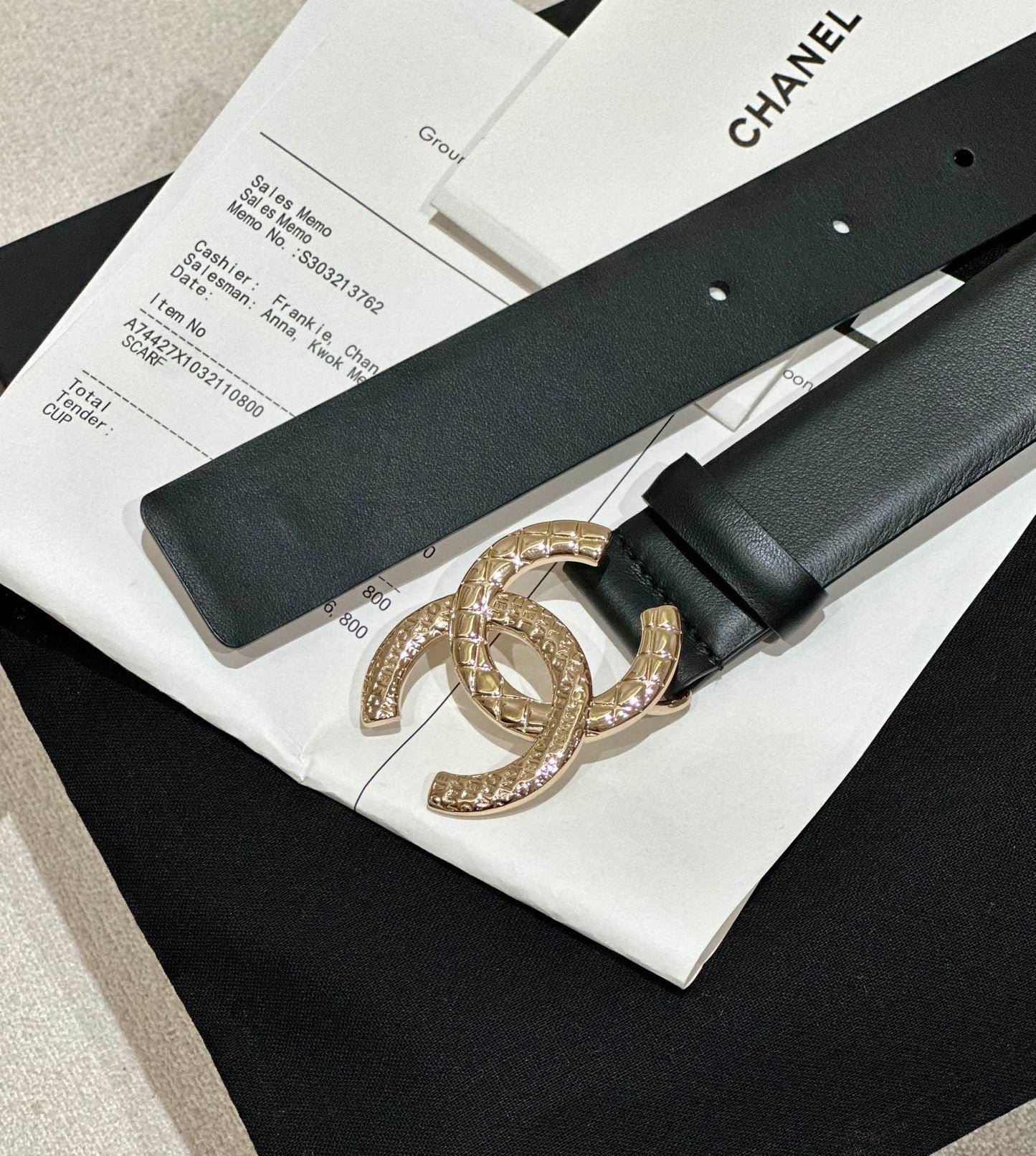 여자 샤넬 벨트