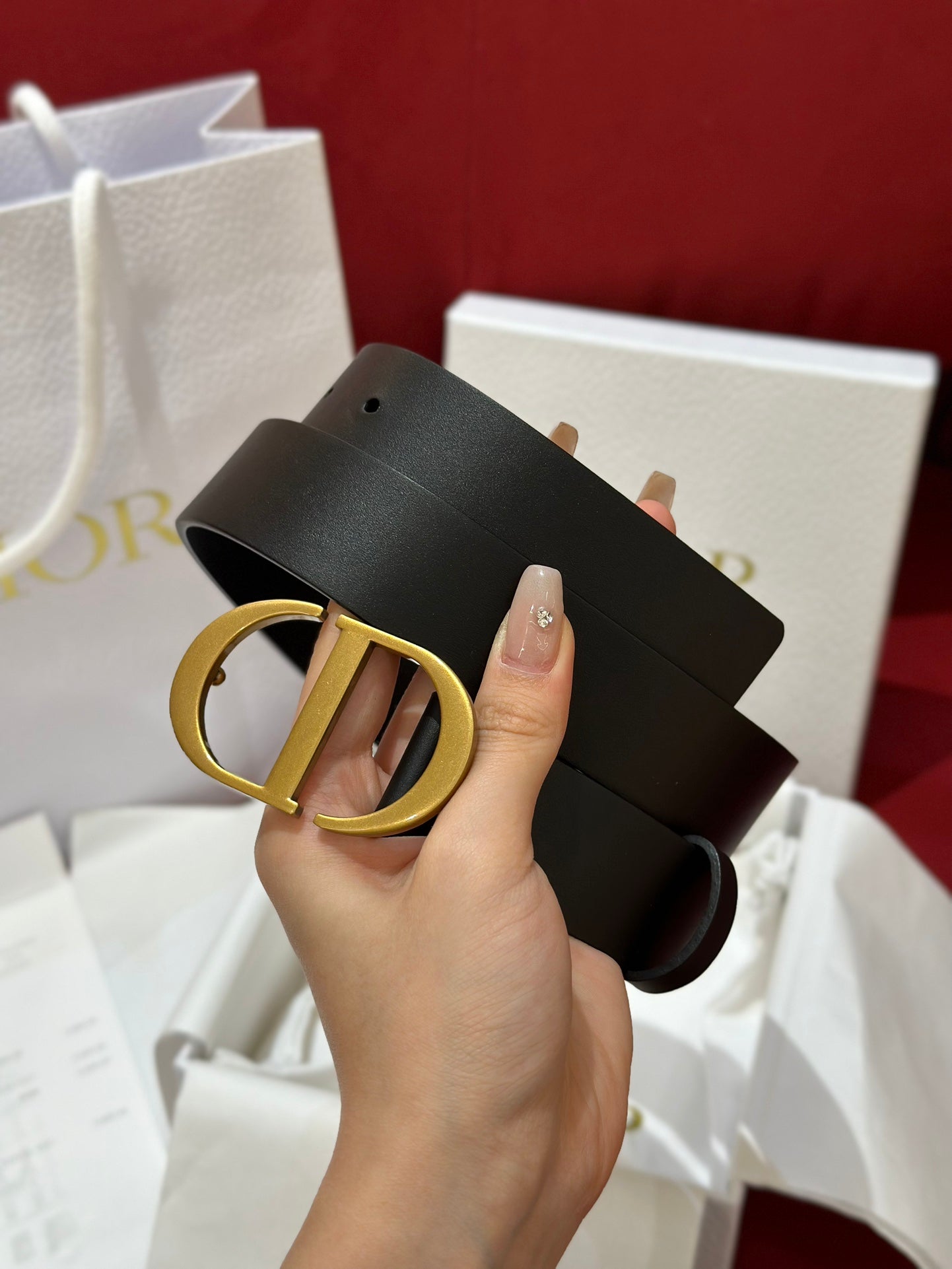 여자 디올 벨트