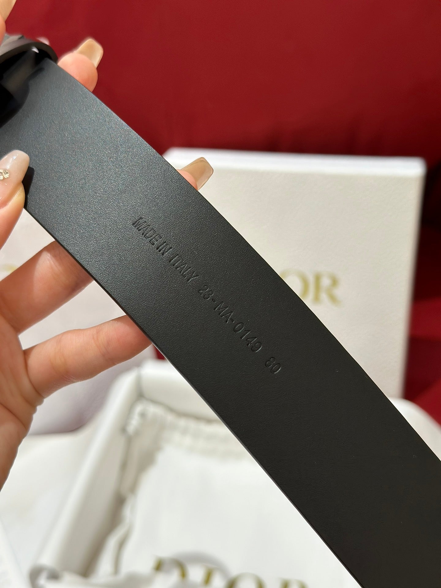 여자 디올 벨트