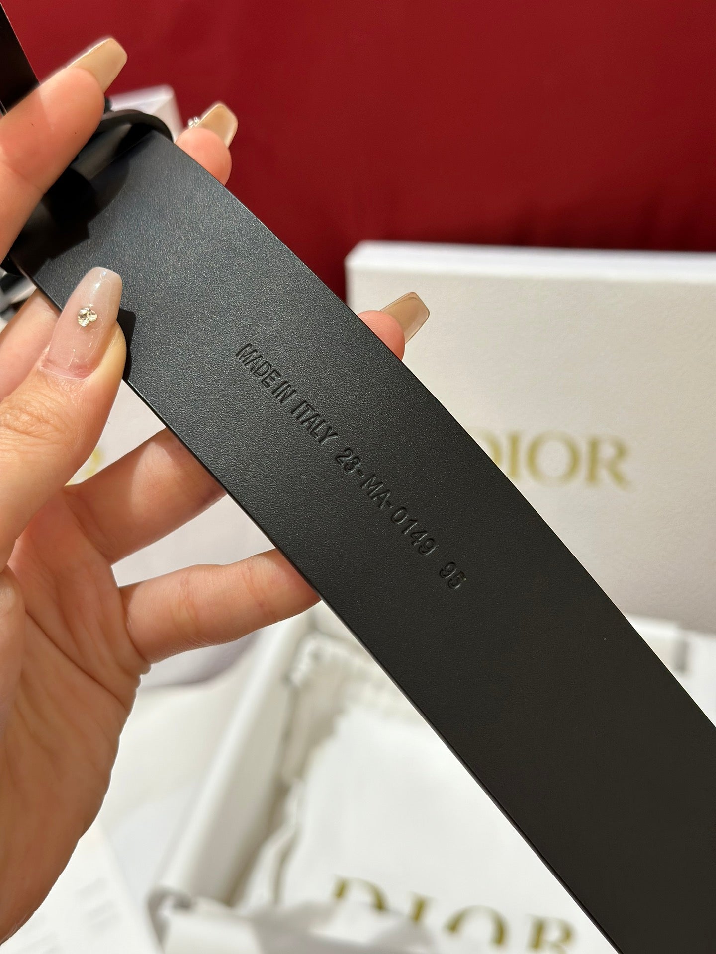 여자 디올 벨트