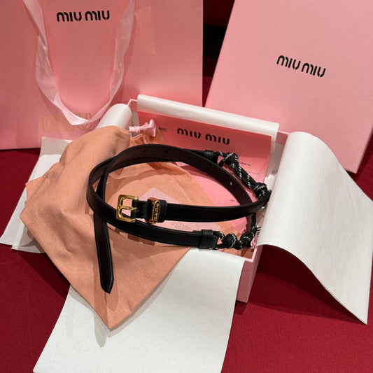 여자 미우미우 벨트