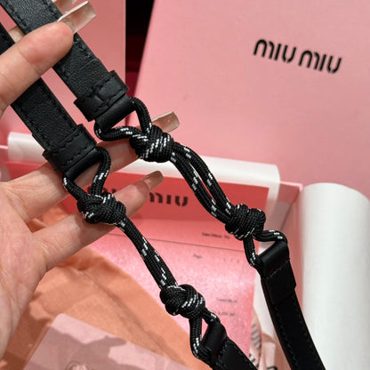 여자 미우미우 벨트