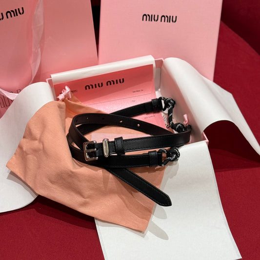 여자 미우미우 벨트