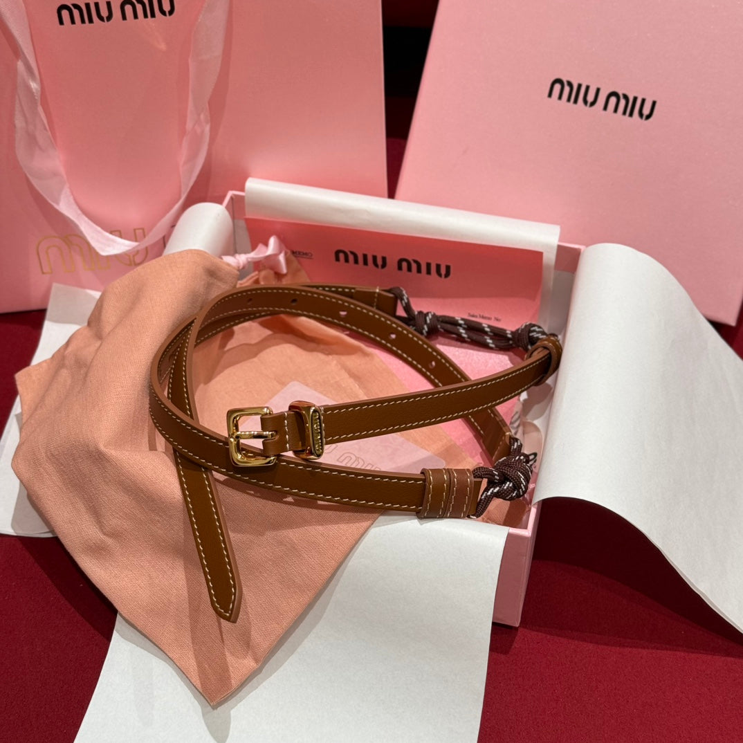 여자 미우미우 벨트