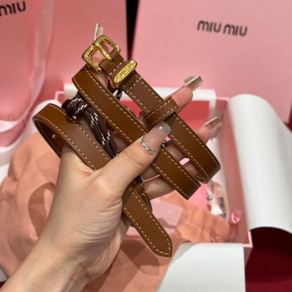 여자 미우미우 벨트