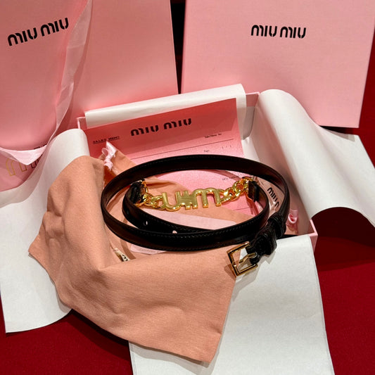 여자 미우미우 벨트