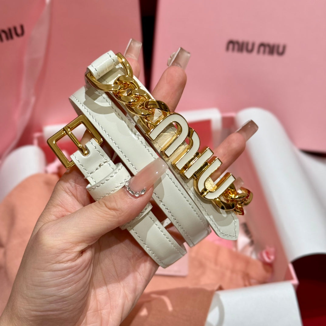 여자 미우미우 벨트