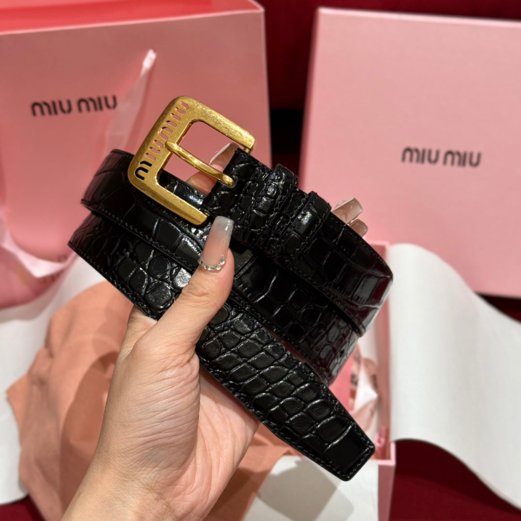 여자 미우미우 벨트