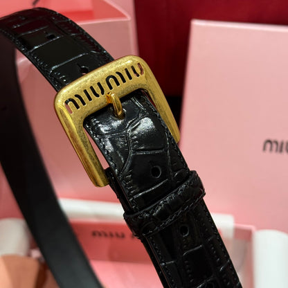 여자 미우미우 벨트