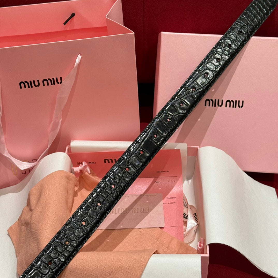 여자 미우미우 벨트