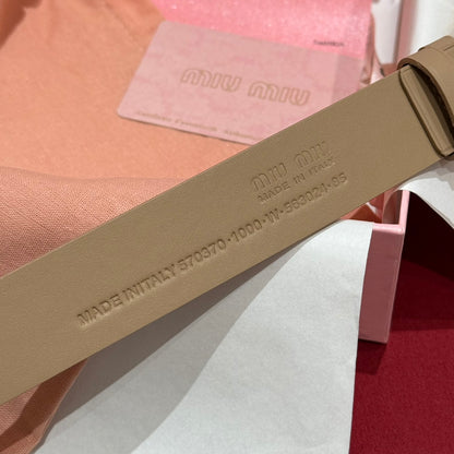 여자 미우미우 벨트