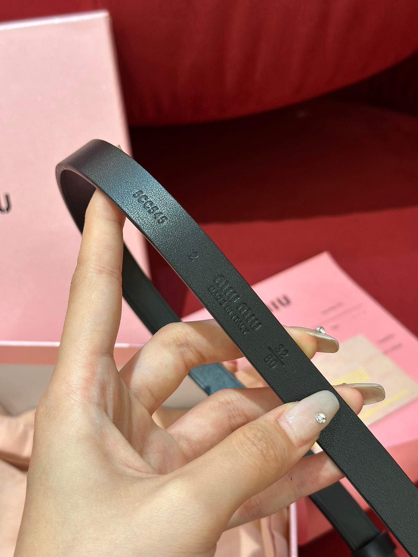 여자 미우미우 벨트