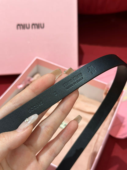 여자 미우미우 벨트