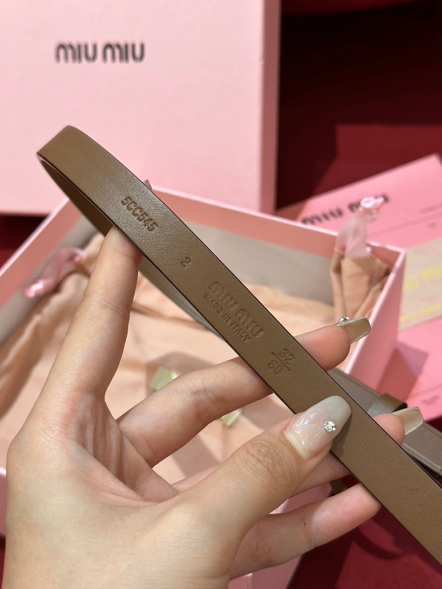 여자 미우미우 벨트