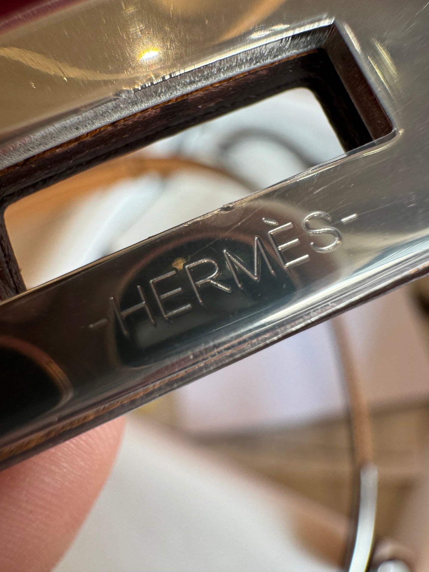 여자 에르메스 벨트