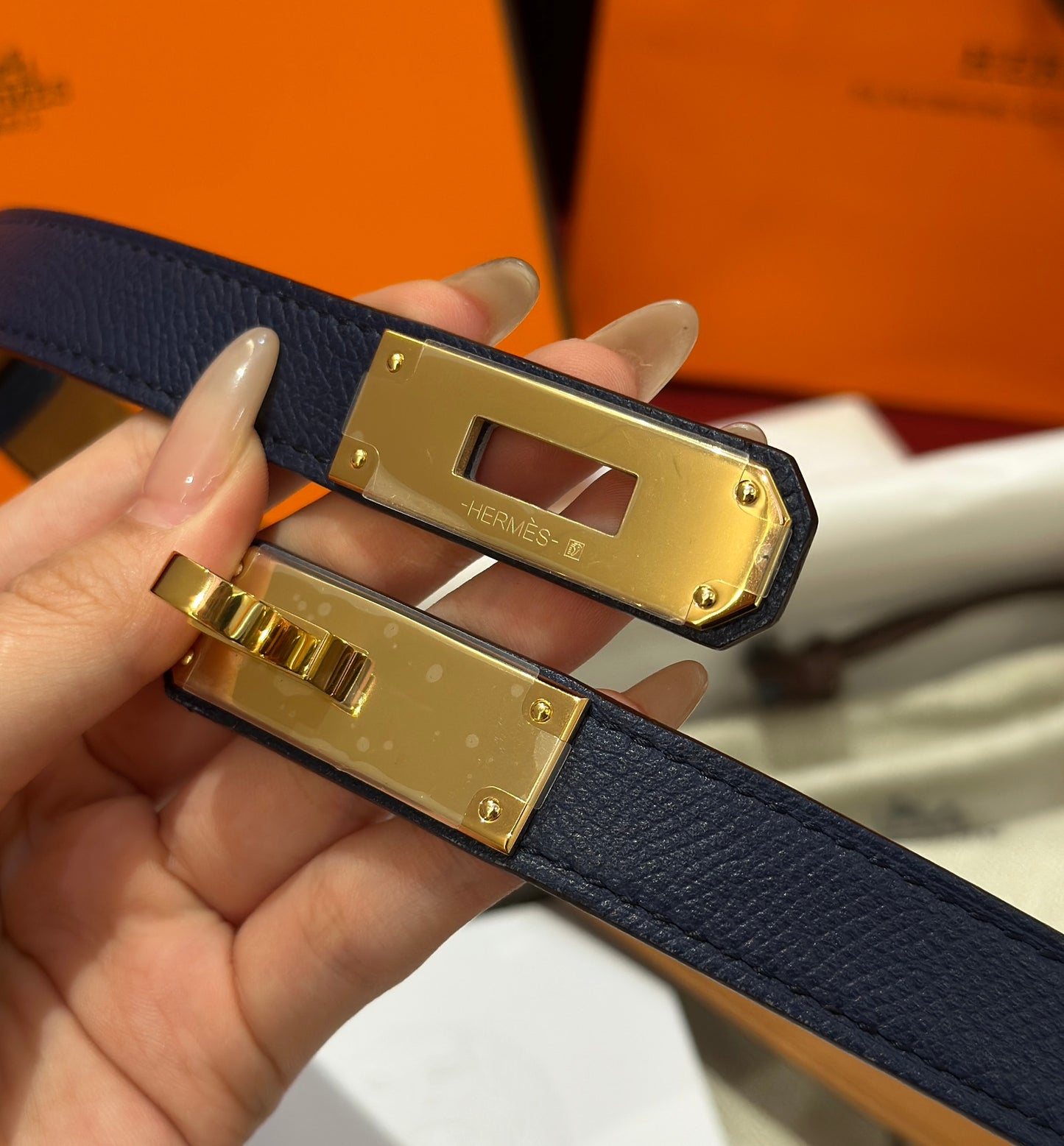 여자 에르메스 벨트