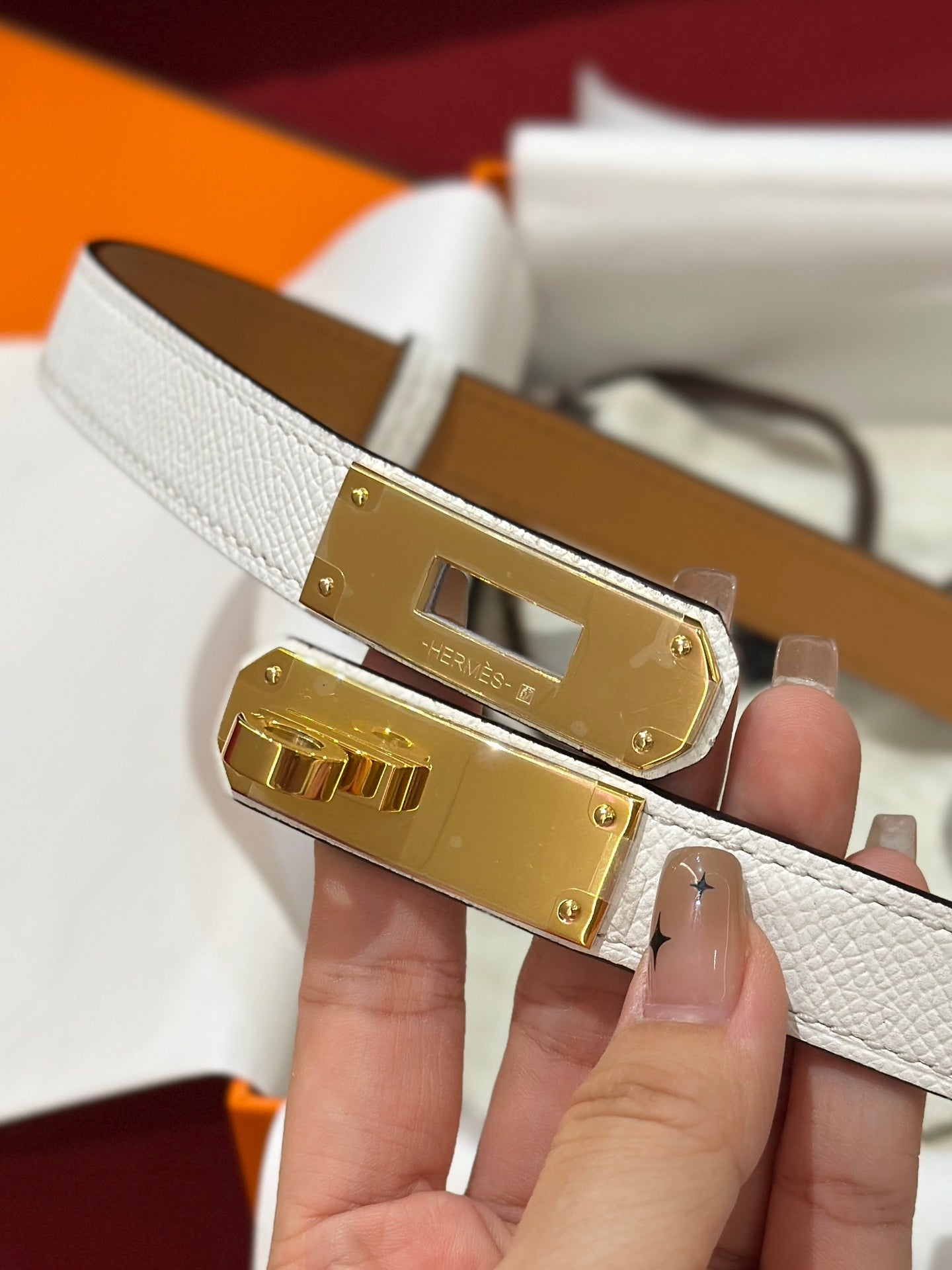 여자 에르메스 벨트